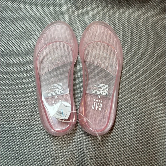 GAP KIDS pink ballet flat jelly shoe slip on flat dress play shoes. NWT. Size 13 - Picture 14 of 15